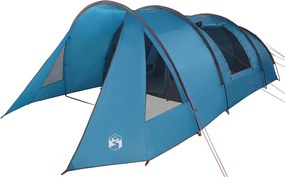 vidaXL Cort Tunel pentru 5 Persoane Albastru și Gri 805 x 405 x 211 cm