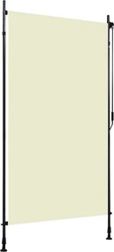 vidaXL Jaluzea tip rulou de exterior, crem, 120 x 270 cm