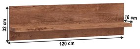 Poliţă, frasin deschis, INFINITY I-11