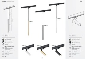Spot pe sina NET PLUS azur / Accesoriu pentru sinele trifazate ARGON T-RACK