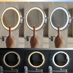 Oglinda LED Glow crom