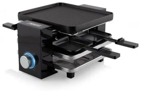 Gratar raclette Princess Piano Black 162915, 700 W, 4 persoane