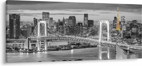 Tablou - Orașul mare cu turnul galben (120x50 cm)