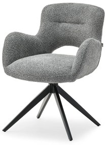Scaun Milla (gri + negru). 1111184