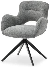 Scaun Milla (gri + negru). 1111184