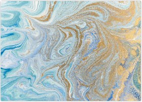 Tablou - Marmură albastră (70x50 cm)