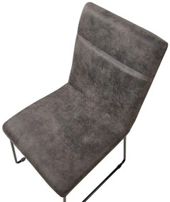 Set 2 buc. scaune pentru sufragerie Neville (gri închis). 1009891