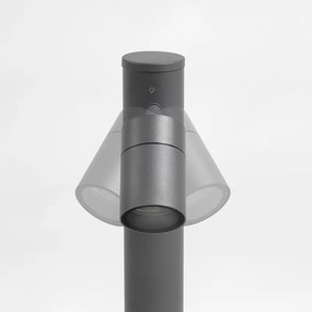 Lampă de exterior din oțel inoxidabil gri 45 cm reglabilă IP44 - Solo