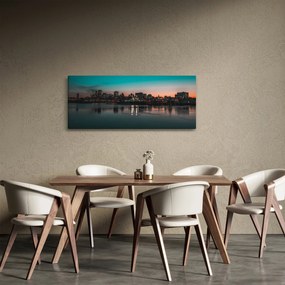 Tablou cu oraș mare (120x50 cm)