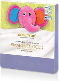 Protecție saltea Dream On, SMARTCEL GOLD Baby Blue, 60x120