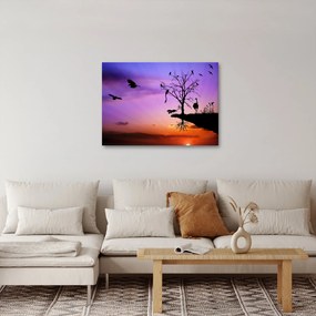 Tablou - Siluetele animalelor (70x50 cm)