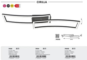 Plafoniera LED moderna Cirilla