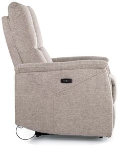 Fotoliu recliner cu functie de masaj Neptun M bej Brego34