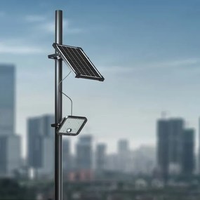 Proiector solar LED reglabil 10W 3,7V 4000/6000K IP65 cu senzor + DO