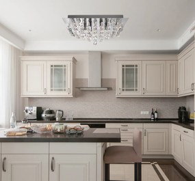 Plafoniera eleganta design modern Hanna 4L 6404-4CC SRT
