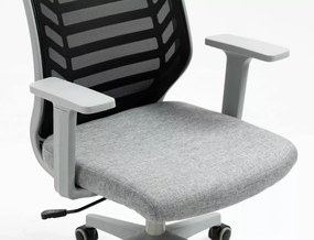 Scaun de birou Q-320 negru/gri