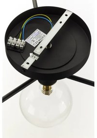 Lustră aplicată Jupiter 2034 FIGARO 4xG9/10W/230V negru/auriu/bej/transparent