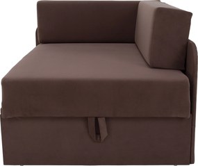 Canapea extensibilă, maro Taupe, MONTES UNI