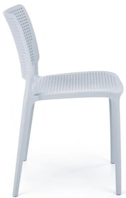 Scaun din plastic K514 albastru deschis