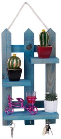 Suport chei 213 Albastru 40x23x9 cm