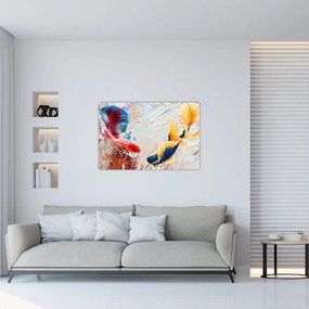 Tablou - Pești războinci (90x60 cm)