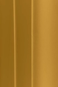 Draperie mustar OXFORD 140x250 cm Agățat: Inele metalice