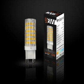 Bec LED G9, 6W 3000K lumina calda SV-50212