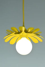 Bohemia-Design - Lustră pe cablu 1xE27/60W/230V galbenă