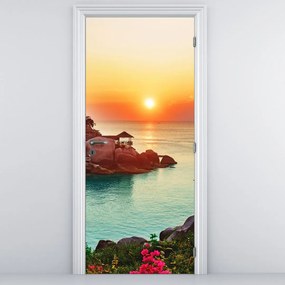 Fototapet pentru ușă - Plajă frumoasă (95x205cm)