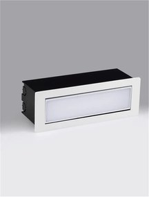 Spot LED incastrabil iluminat exterior ambiental IP54 ECHO alb