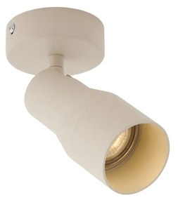Spotlight modern tavan bej GU10 50mm rotund - Stanley