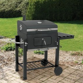 Grătar multifuncțional cu afumătoare Avenberg VOLCANO BULL