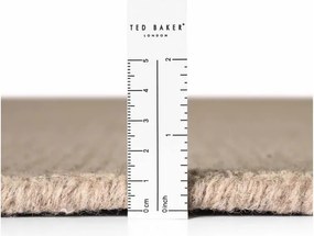 Covor bej țesut manual rotund din lână ø 160 cm Greenwich – Ted Baker