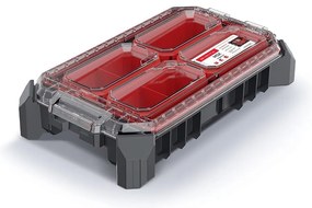 Organizator C, 36,8 cm, jos cu cutii, negru