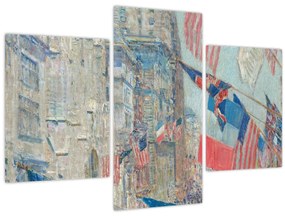 Tablou - Childe Hassam, Allies day, reproducere (90x60 cm)