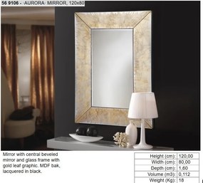 Oglinda decorativa 120x80cm AURORA 569106