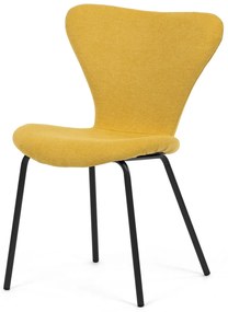 Set de scaune de sufragerie CT-S8010 YEL2, 2 buc.