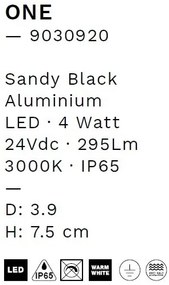Proiector LED iluminat exteriordecorativ IP65 ONE 4W