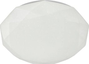 Plafonieră LED dimabilă HEX LED/72W/230V 3000-6000K Ø 50 cm albă + telecomandă