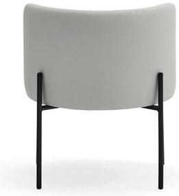 Fotoliu Teulat Mogi, gri deschis