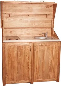 Mobila bucatarie  CHICINETA MICA, L130 60 H115 cm, lemn masiv