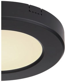 Plafoniera LED design modern LASSE negru 12379-6B GL