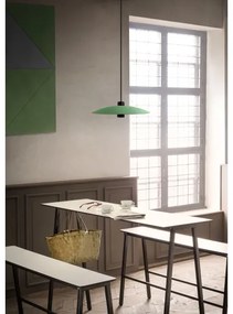 Redo 01-3019-LED Lustră suspendată pe cablu LARS LED/14W/230V+LED/10W Ø 60 cm CRI90 verde