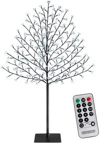 Deuba Lemn de cires deschis 220 cm - albastru