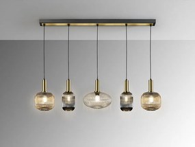 Lustra cu 5 pendule design modern Norma