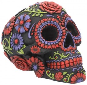 Statueta sugar skull Florile mortilor 18 cm
