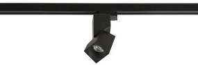 Spot LED directionabil pe sina SANTOS SQUARE TRACK negru