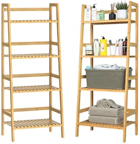 Deuba Raft din bambus 123x48x32 cm