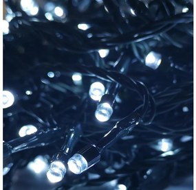 Instalație LED de Crăciun de exterior 100xLED/8 funcții 13m IP44 alb natural