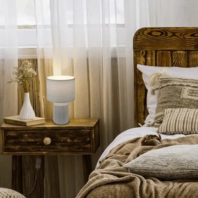 Brilo - Lampă de masă INO 1xE14/10W/230V, gri